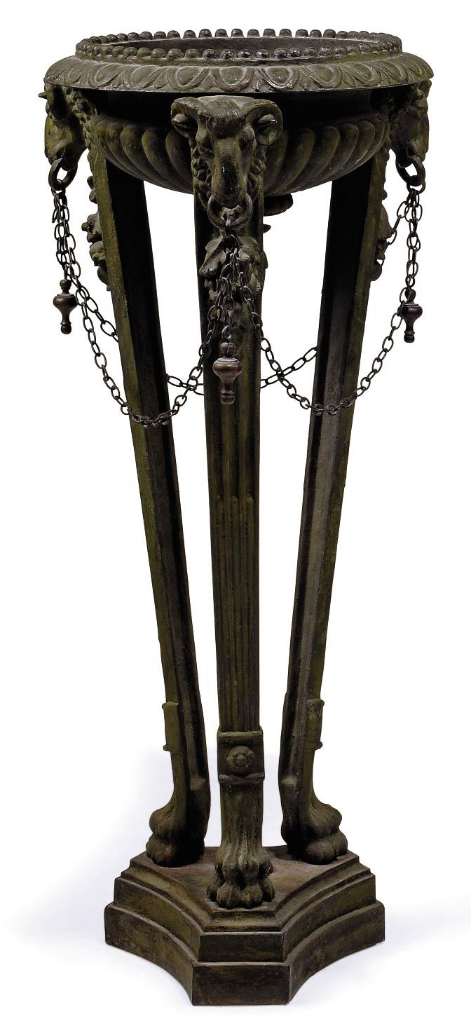 A REGENCY CAST IRON BRAZIER , EARLY 19TH CENTURY Christie's