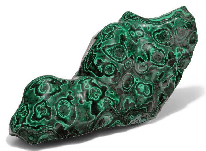 A SPECIMEN OF MALACHITE Christie's