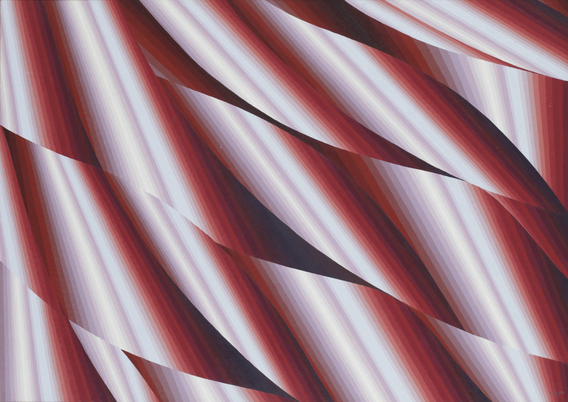 Samia Halaby (Palestinian, b. 1937)