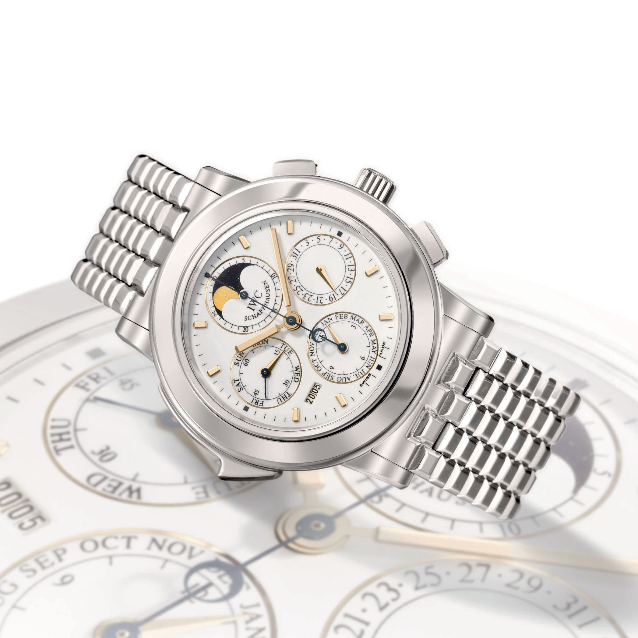 IWC GRANDE COMPLICATION PLATINUM AUTOMATIC PERPETUAL CALENDAR MINUTE