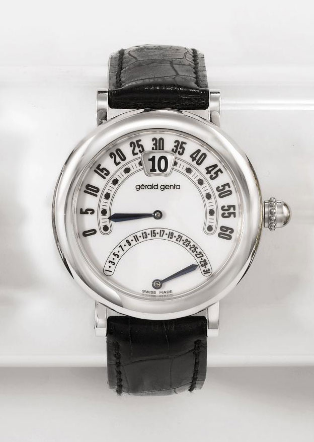 gerald genta jumping hour