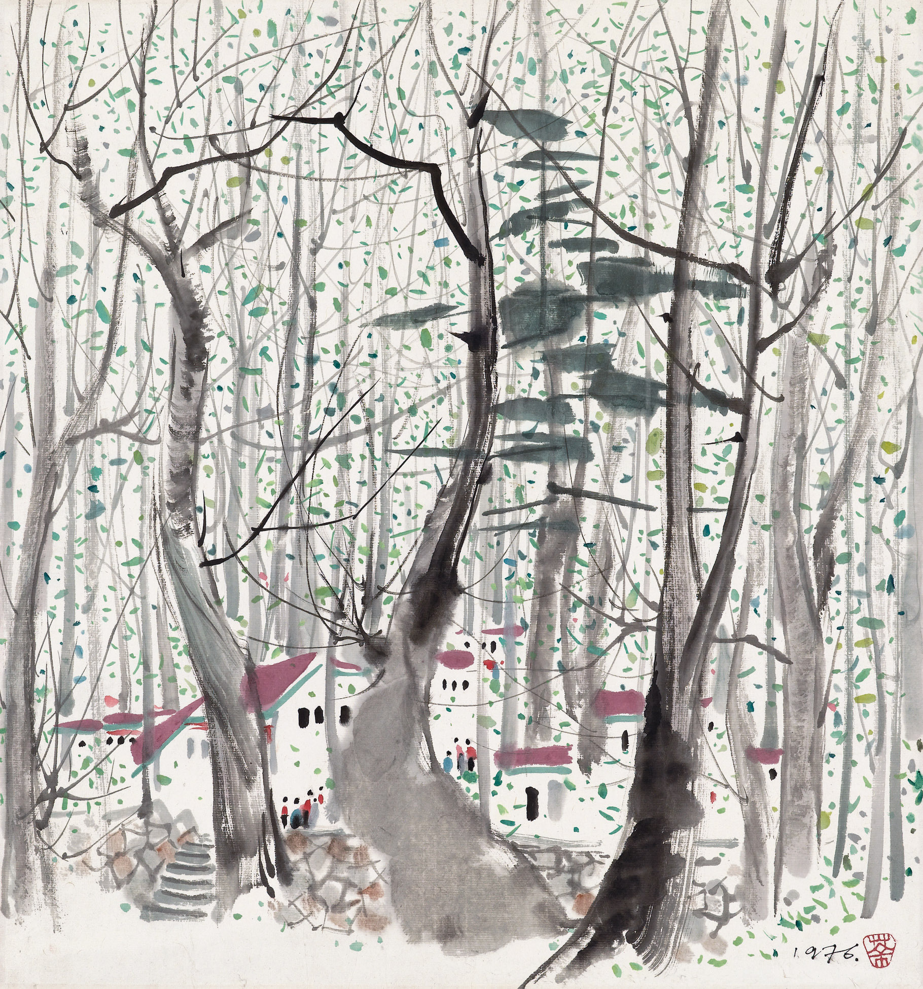 WU GUANZHONG (BORN 1919) Christie's