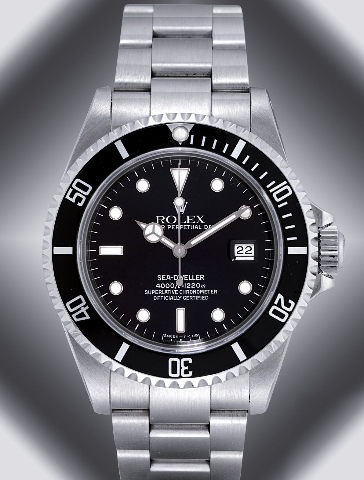 rolex sea dweller stainless steel price