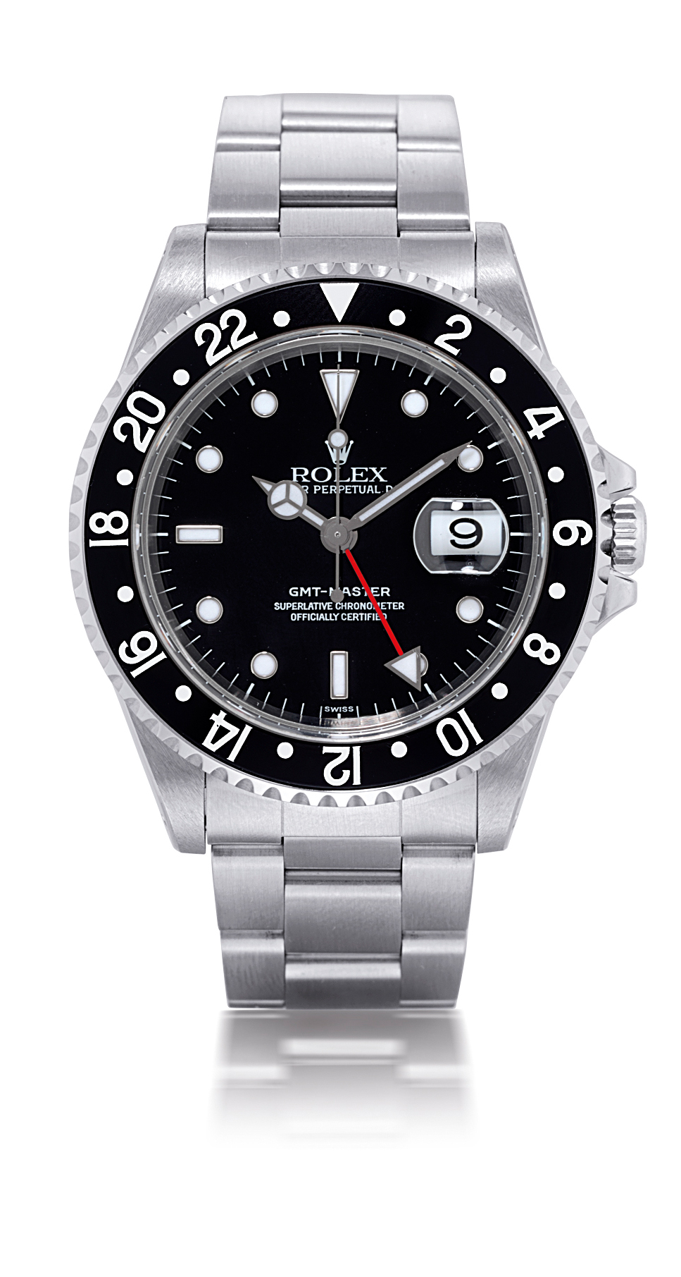 stainless steel rolex gmt