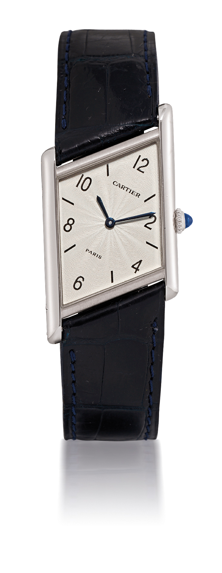 CARTIER, TANK ASYMMETRIC PLATINUM 