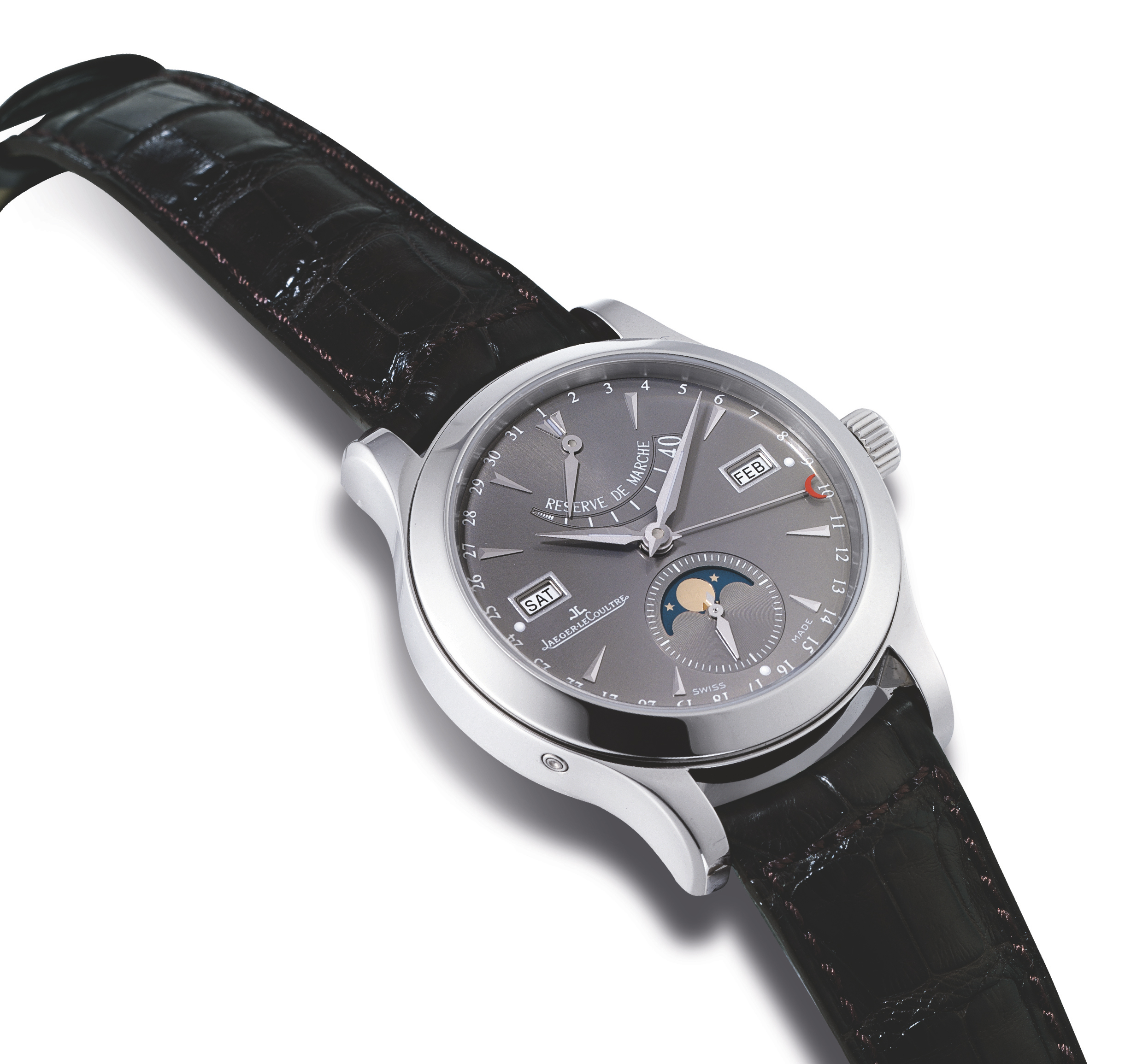 JAEGERLECOULTRE, MASTER CONTROL MASTER CALENDAR STAINLESS STEEL