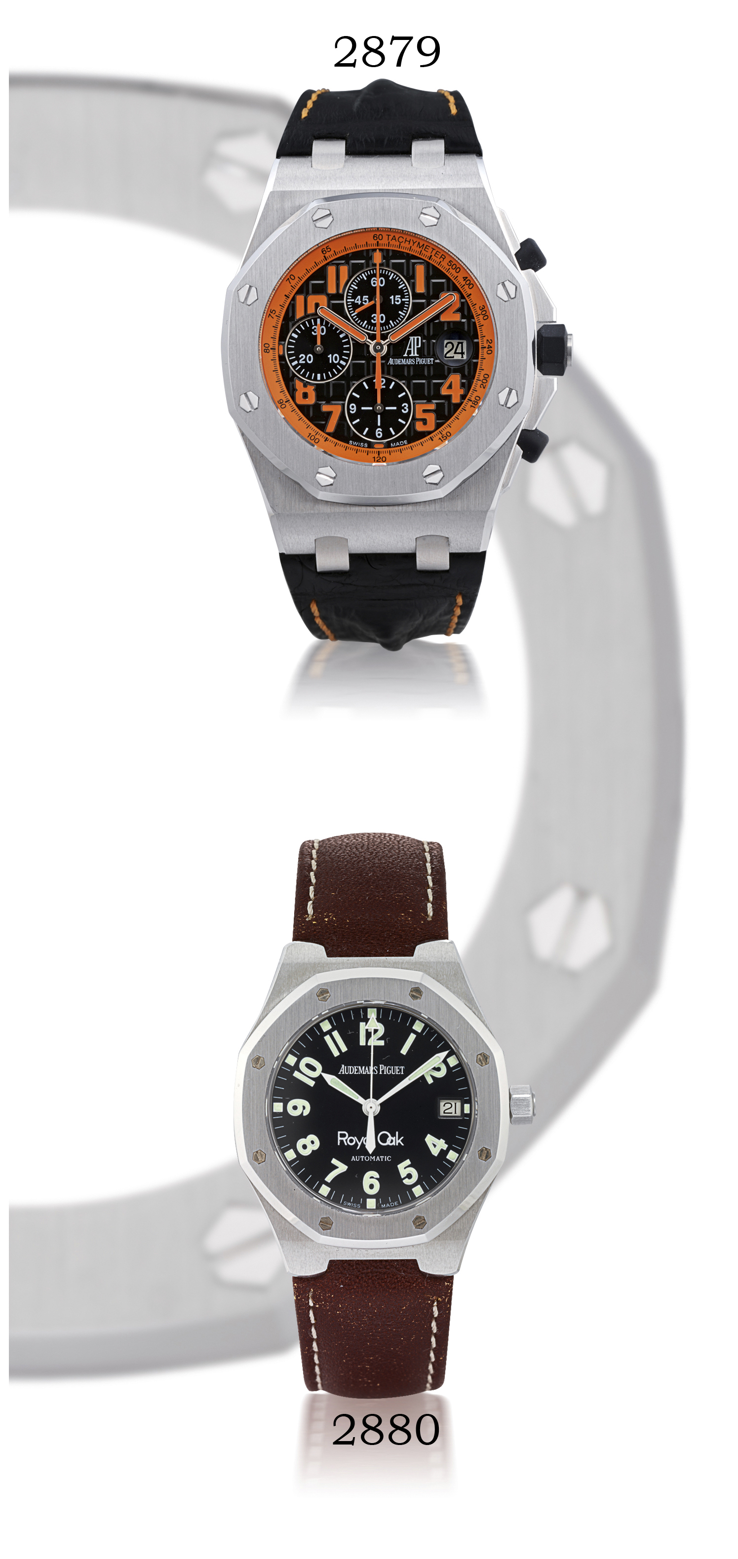 Audemars Piguet Royal Oak Offshore Chronograph Volcano Stainless Steel Automatic Antimagnetic Chronograph Wristwatch With Date Display No 0191 Circa 2007 Chronograph Date Christie S