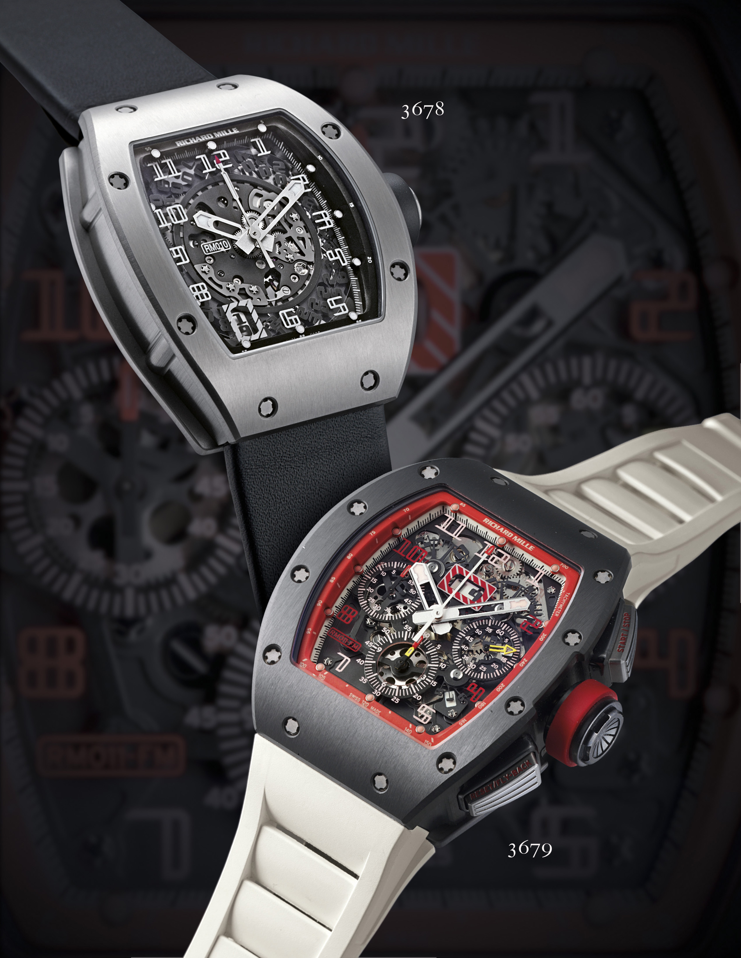 Richard Mille Rm010 Titanium Automatic Skeletonised Wristwatch With Date Display No 637 Circa 2006 Date Self Winding Automatic Christie S