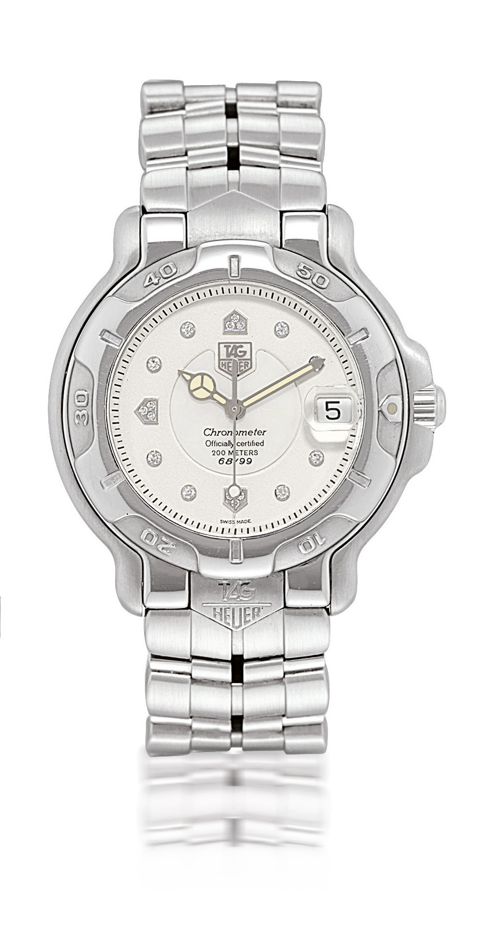 Tag heuer platinum watch clearance