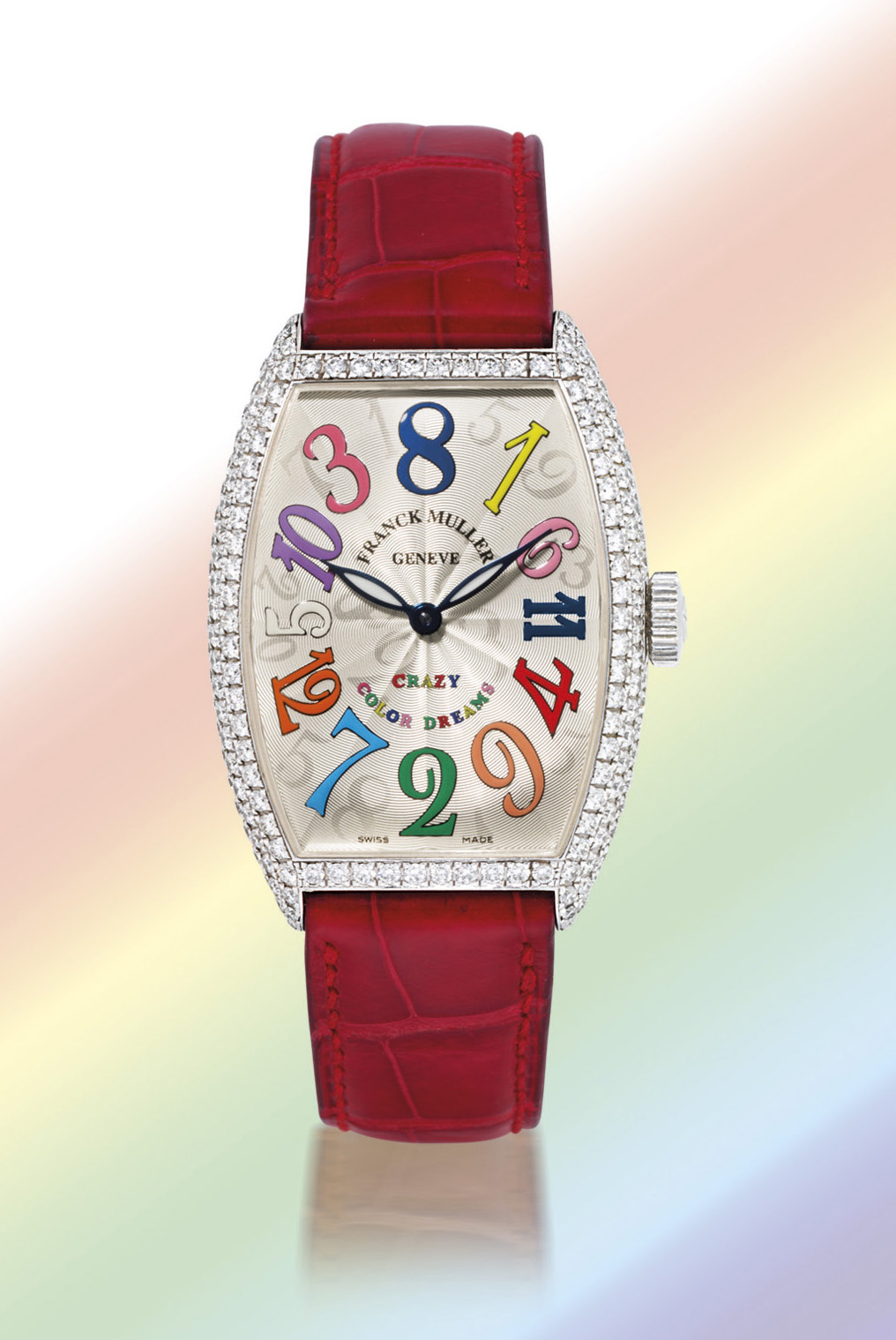 franck muller crazy hours diamond studded watch price