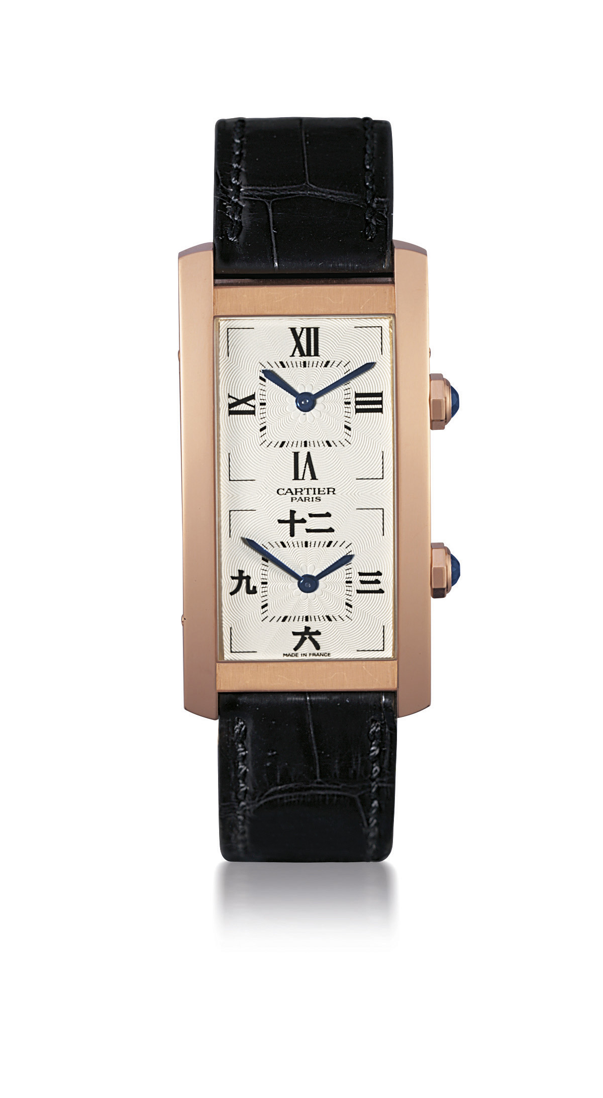 CARTIER, COLLECTION PRIVÉE,TANK CINTRÉE 