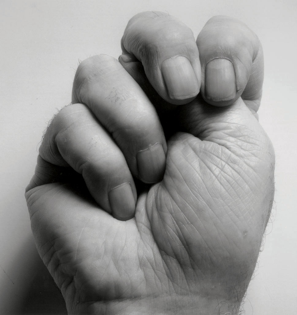 JOHN COPLANS (19202003) , Self Portrait (Clenched Fist over Thumb