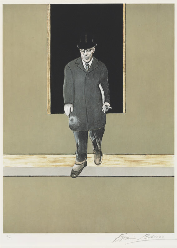 Woodrow Wilson, Paris, 1919, from Triptych (1986-87) 
