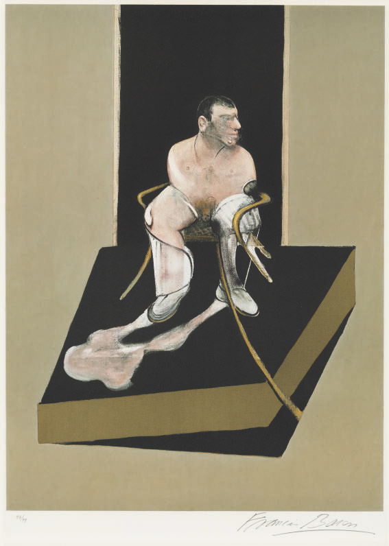Portrait of John Edwards, from Triptych (1986-87) 
