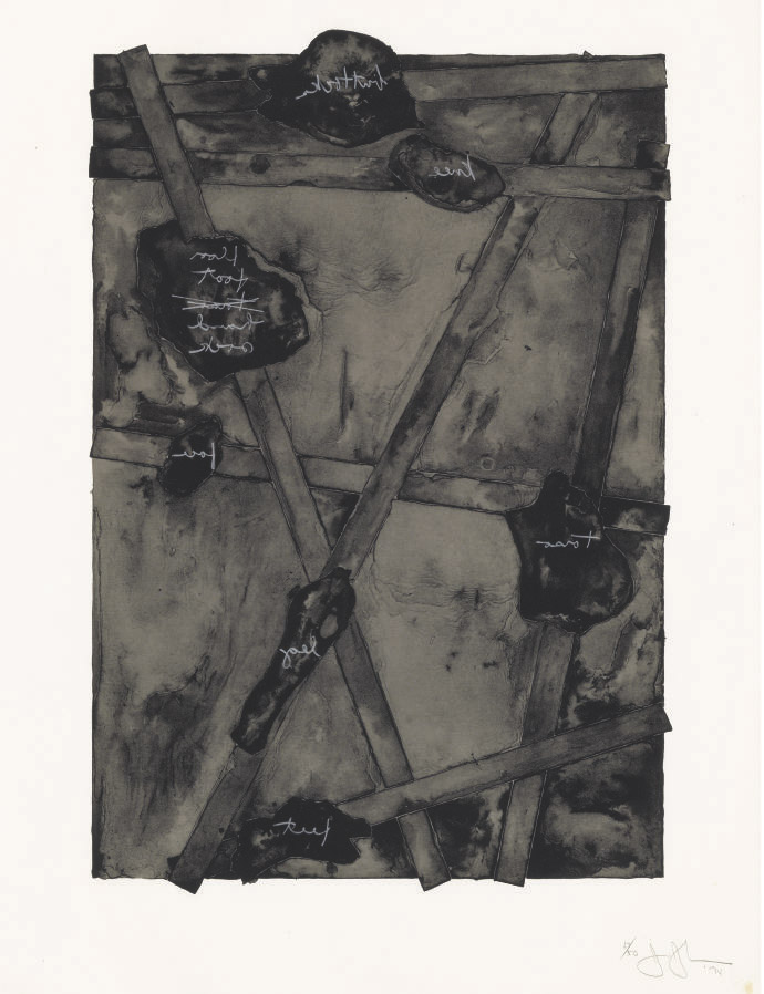 Sketch from Untitled II (ULAE 131) 
