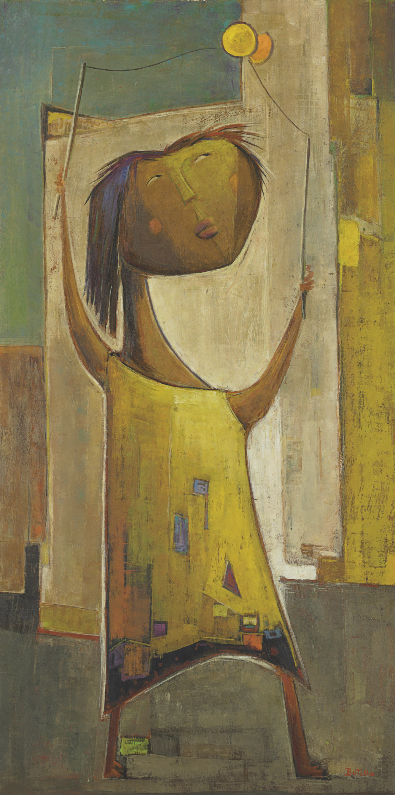 Angel Botello (Puerto Rican 19131986) , Jugando al diábolo Christie's