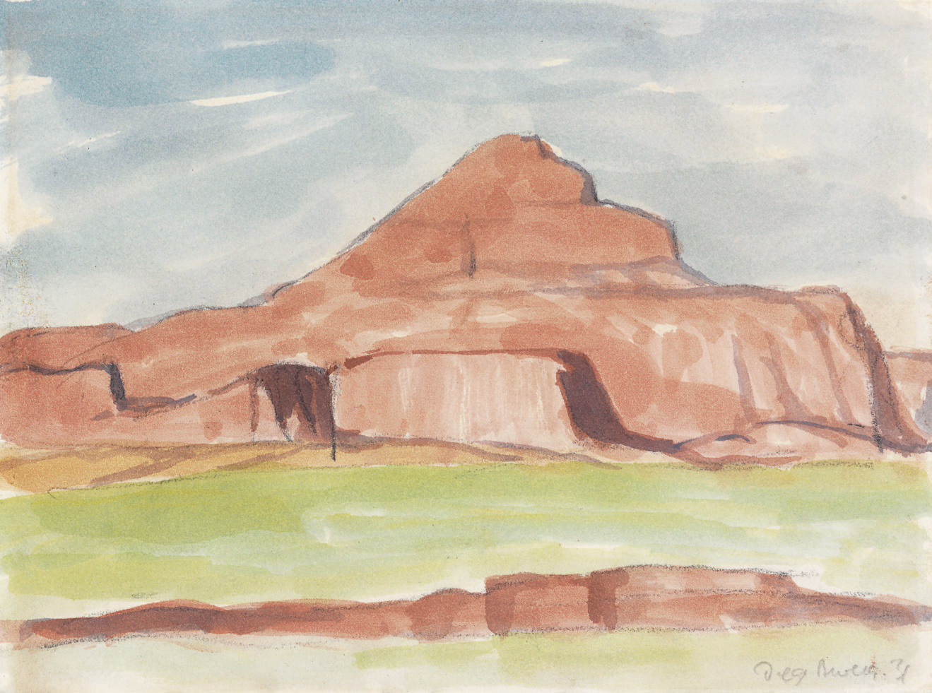 Hill in Arizona 
