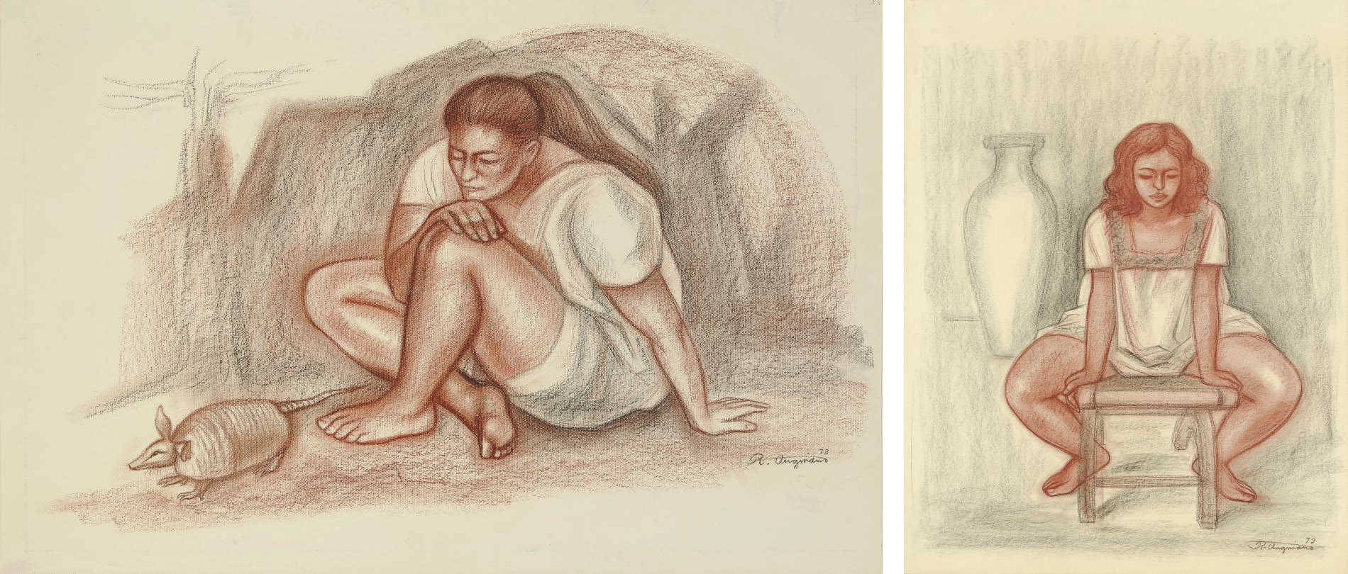 Federico Cantú (Mexican 1908-1989) , Portrait of a Girl | Christie's