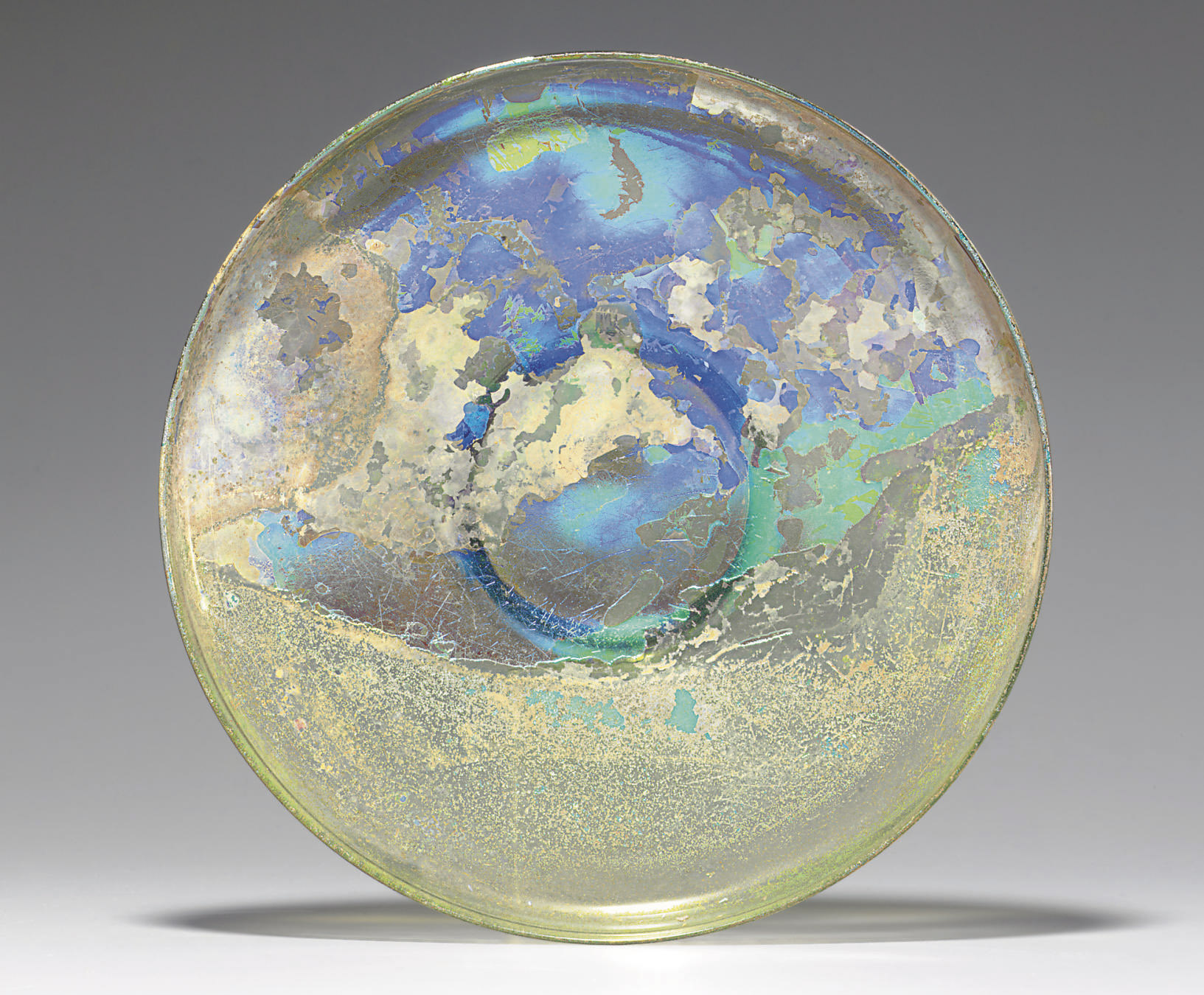 A ROMAN GLASS PLATE , CIRCA 3RD4TH CENTURY A.D. Christie's