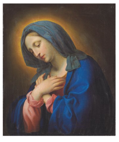 Attributed to Onorio Marinari (Italian, 16271715) , The Madonna
