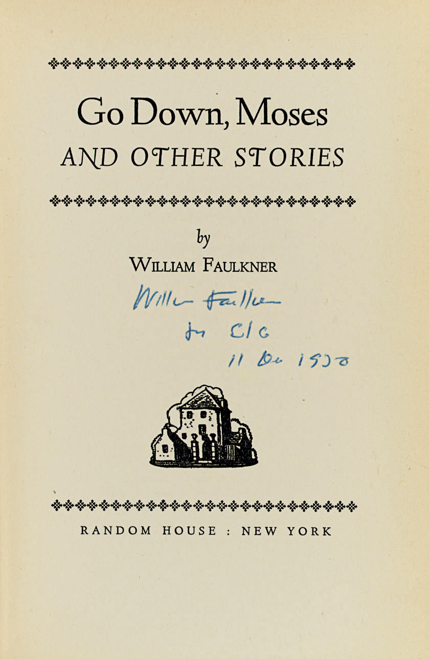 go down moses william faulkner