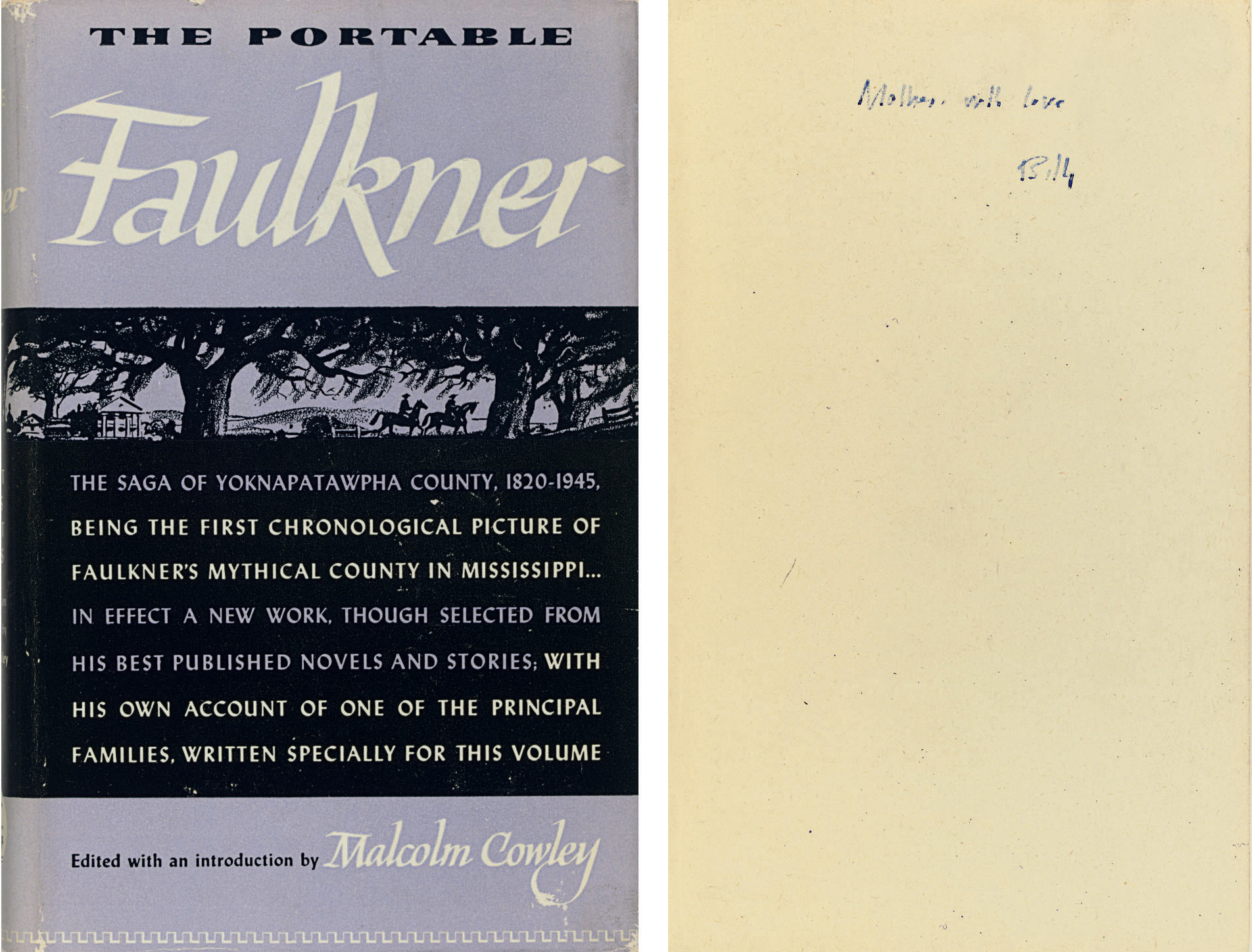 Faulkner William The Portable Faulkner Edited With An