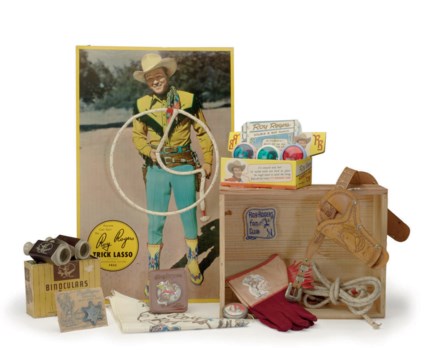 A GROUP OF ROY ROGERS PROMOTIONAL MATERIAL AND MERCHANDISE