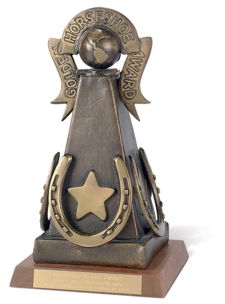 A GOLDEN HORSESHOE AWARD