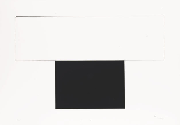 White Bar with Black (A. 89) 
