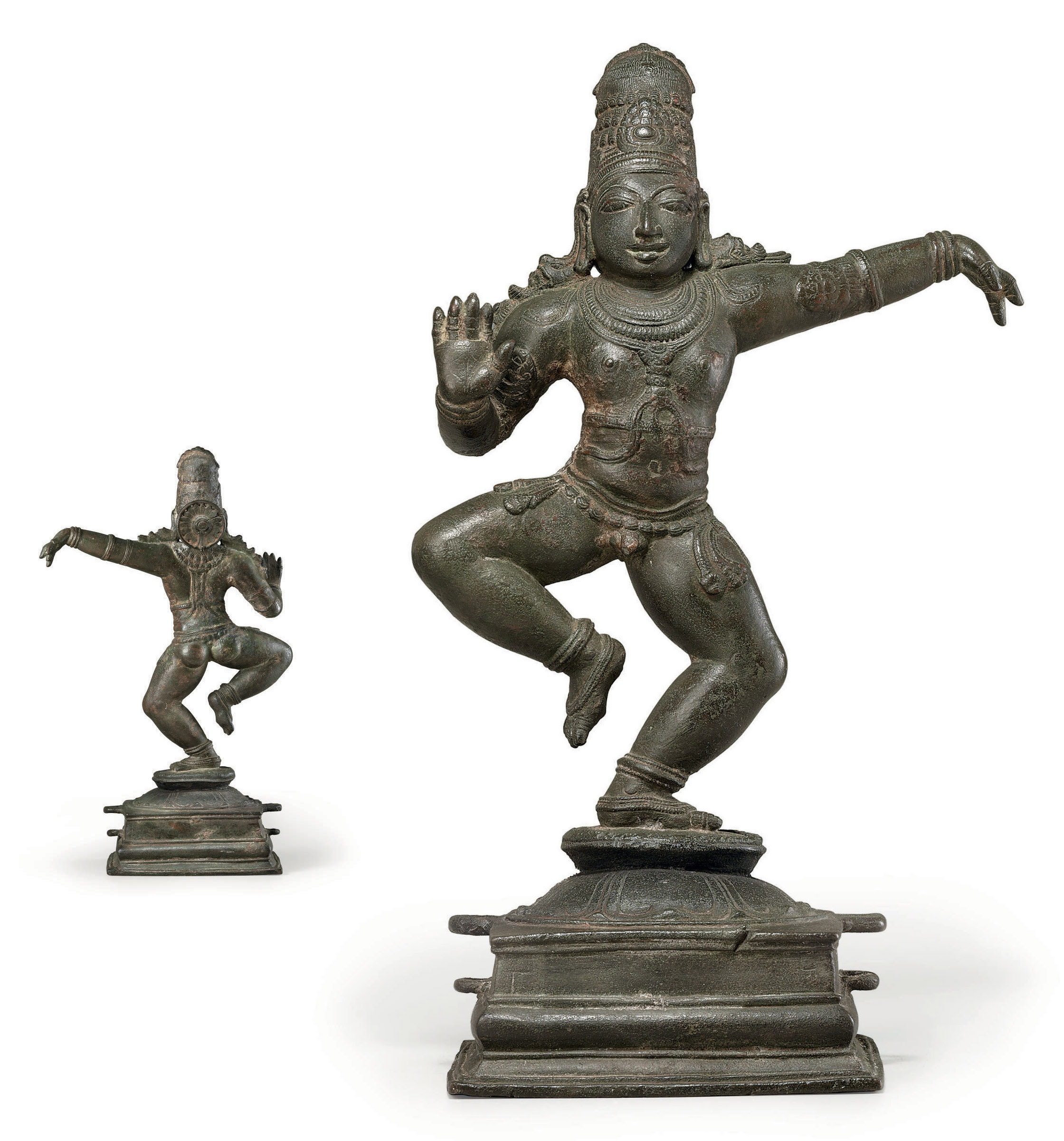 A bronze figure of Balakrishna , SOUTH INDIA, TAMILNADU, CHOLA PERIOD