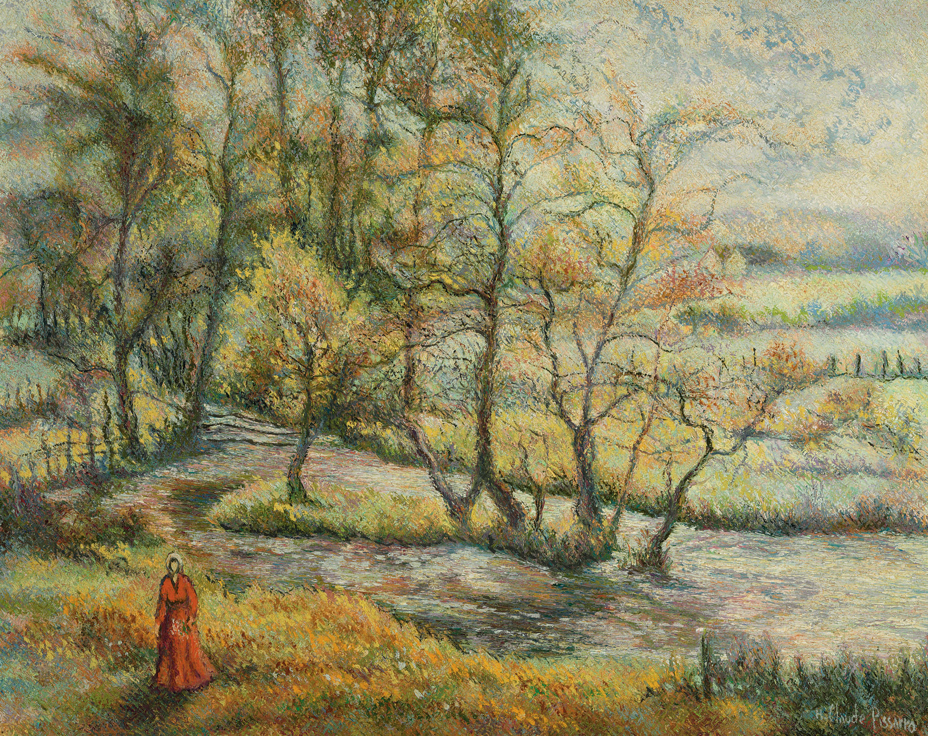 Картины люсьен писсарро