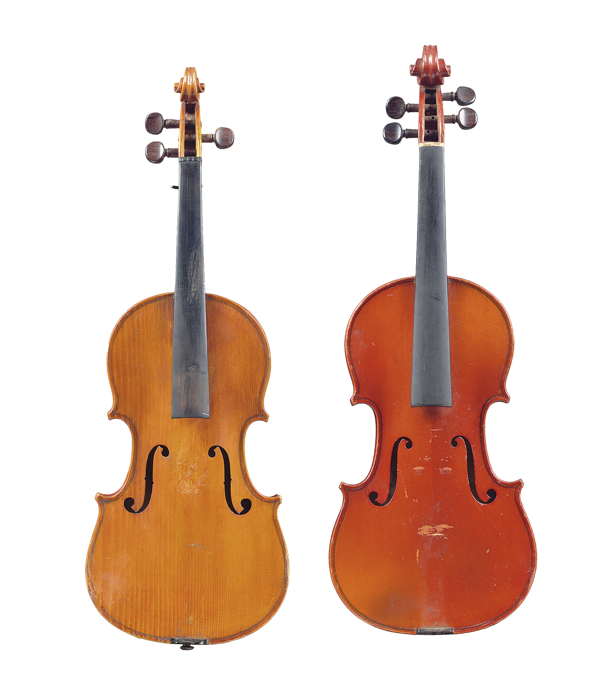 TWO CHILD'S VIOLINS