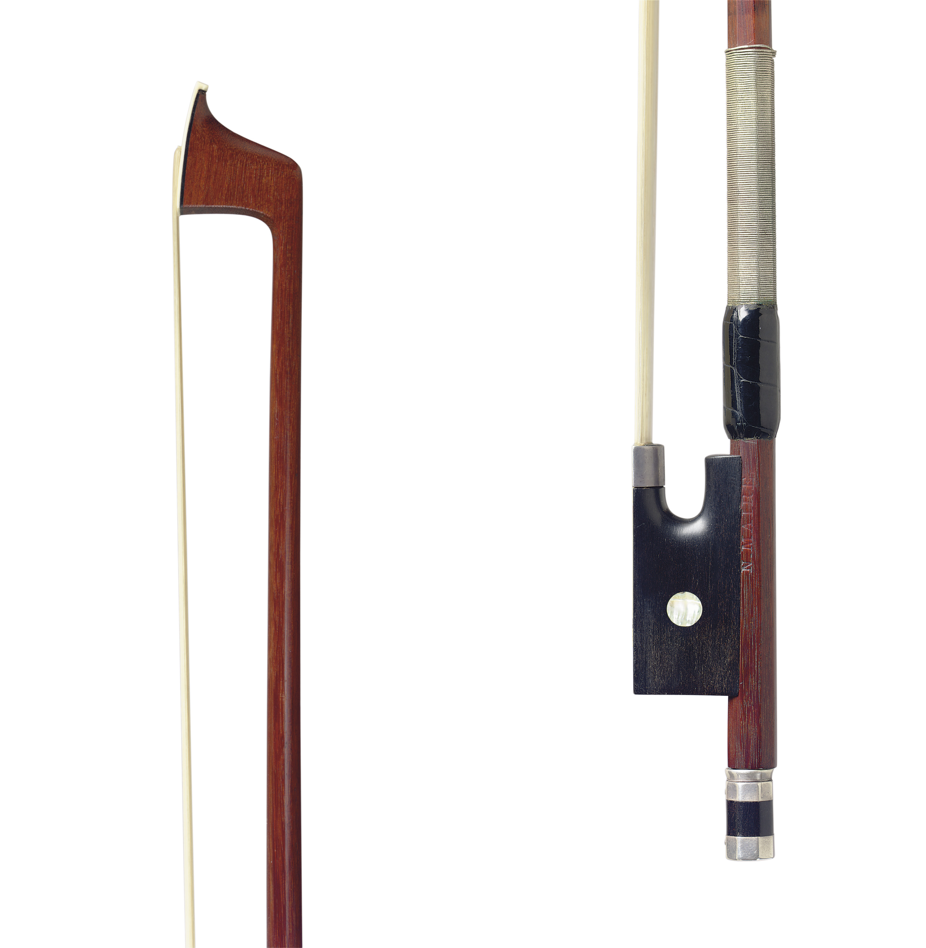 NICOLAS RÉMY MAIRE , A SILVER-MOUNTED VIOLIN BOW, FRANCE, CIRCA