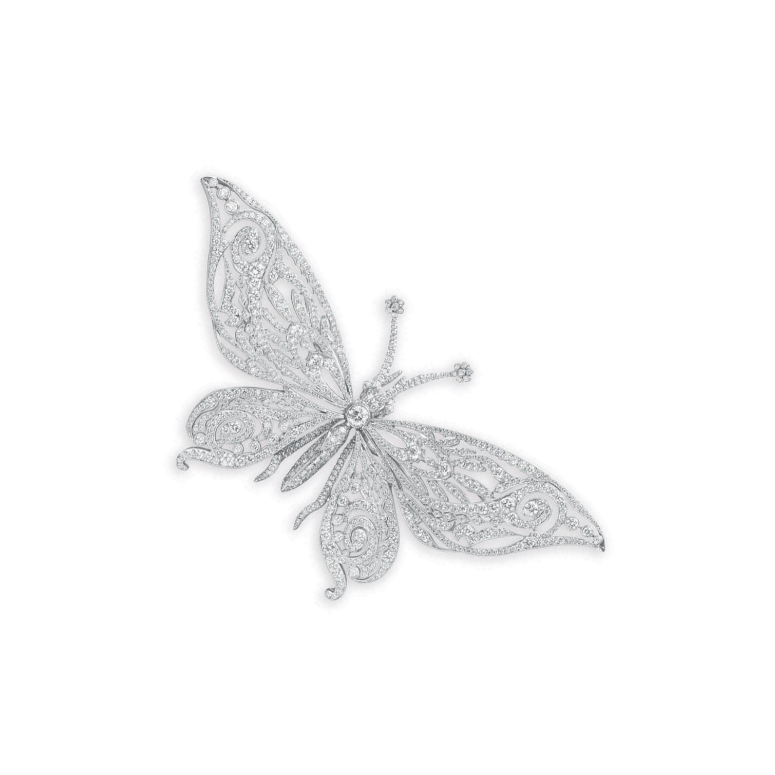 Tiffany butterfly brooch deals
