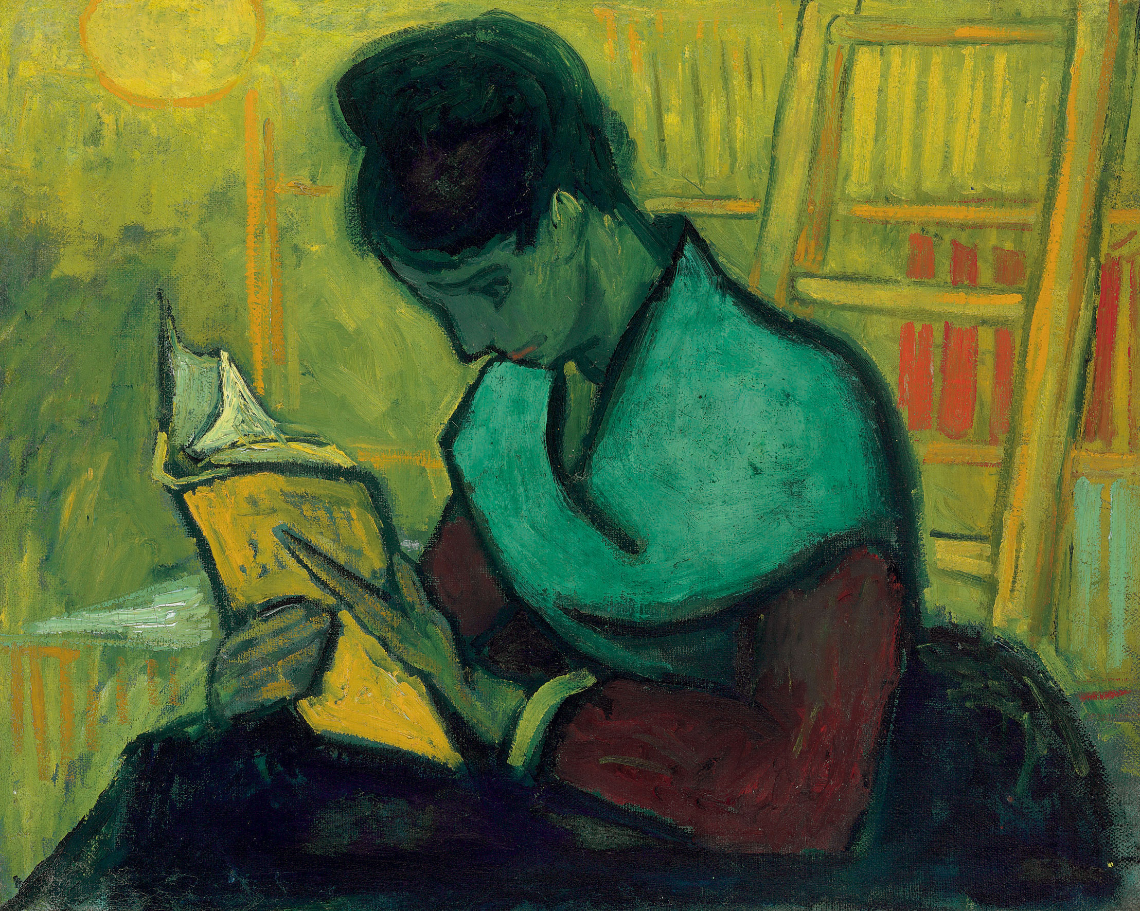 Vincent Van Gogh 1853 1890 Une Liseuse De Romans 19th