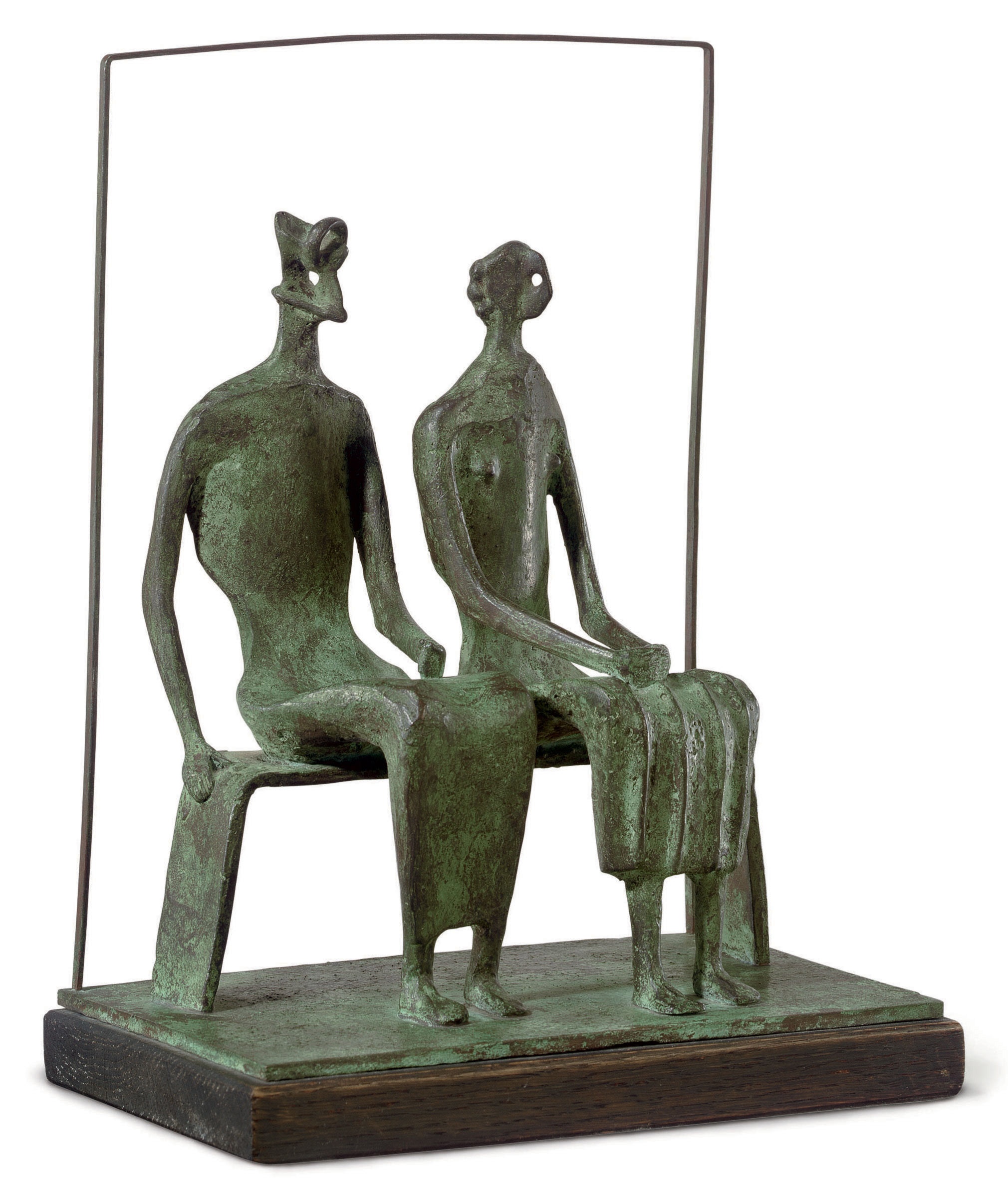Maquette for King and Queen 
