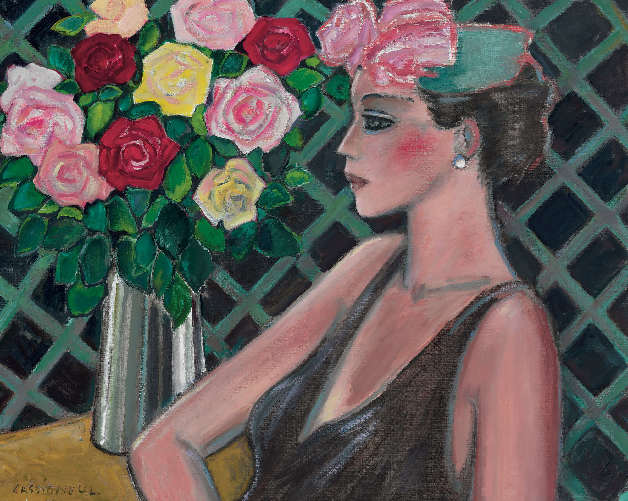 Jean Pierre Cassigneul B 1935 Les Roses De Jardin 2000s Paintings Christie S