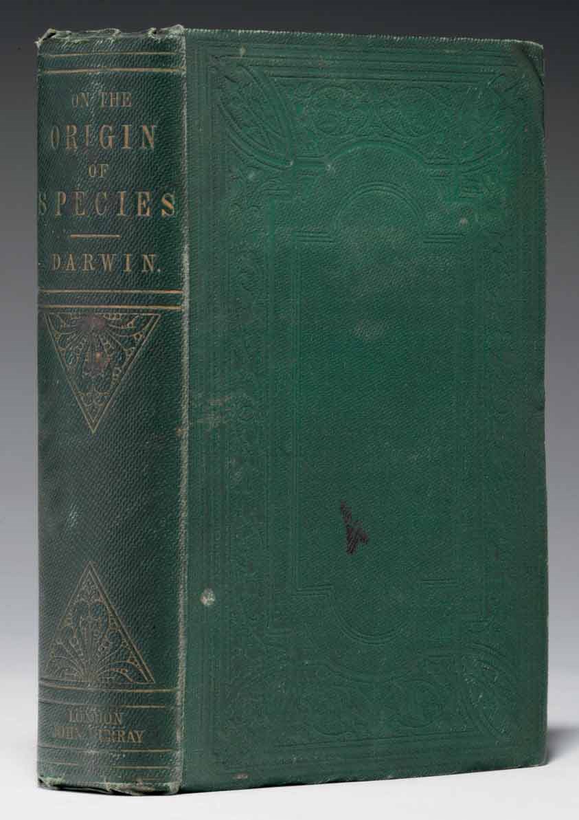 DARWIN, Charles. On the Origin of Species by Means of Natural Selection ...