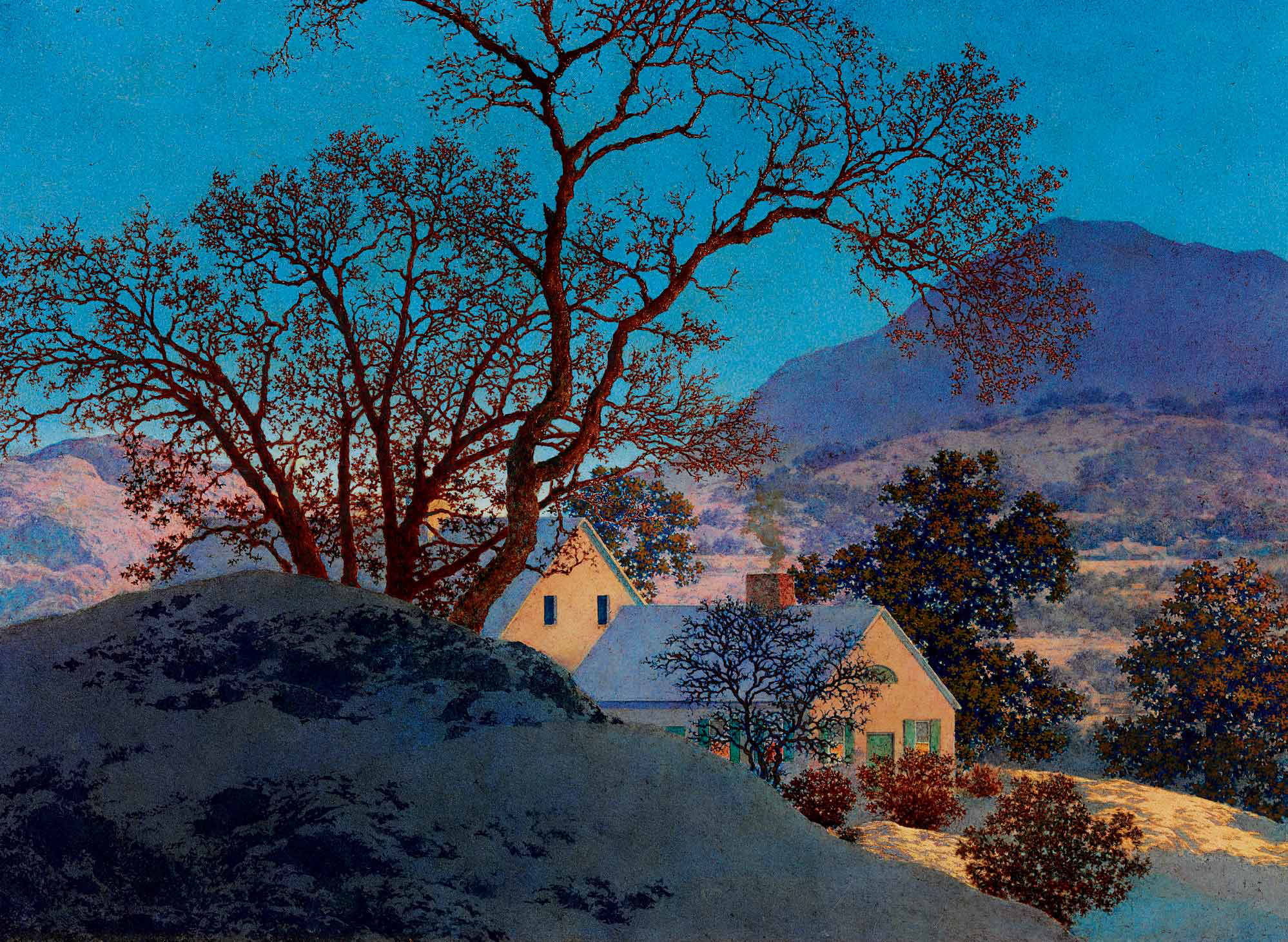 Maxfield Parrish (18701966) , Early Morning, First Snow