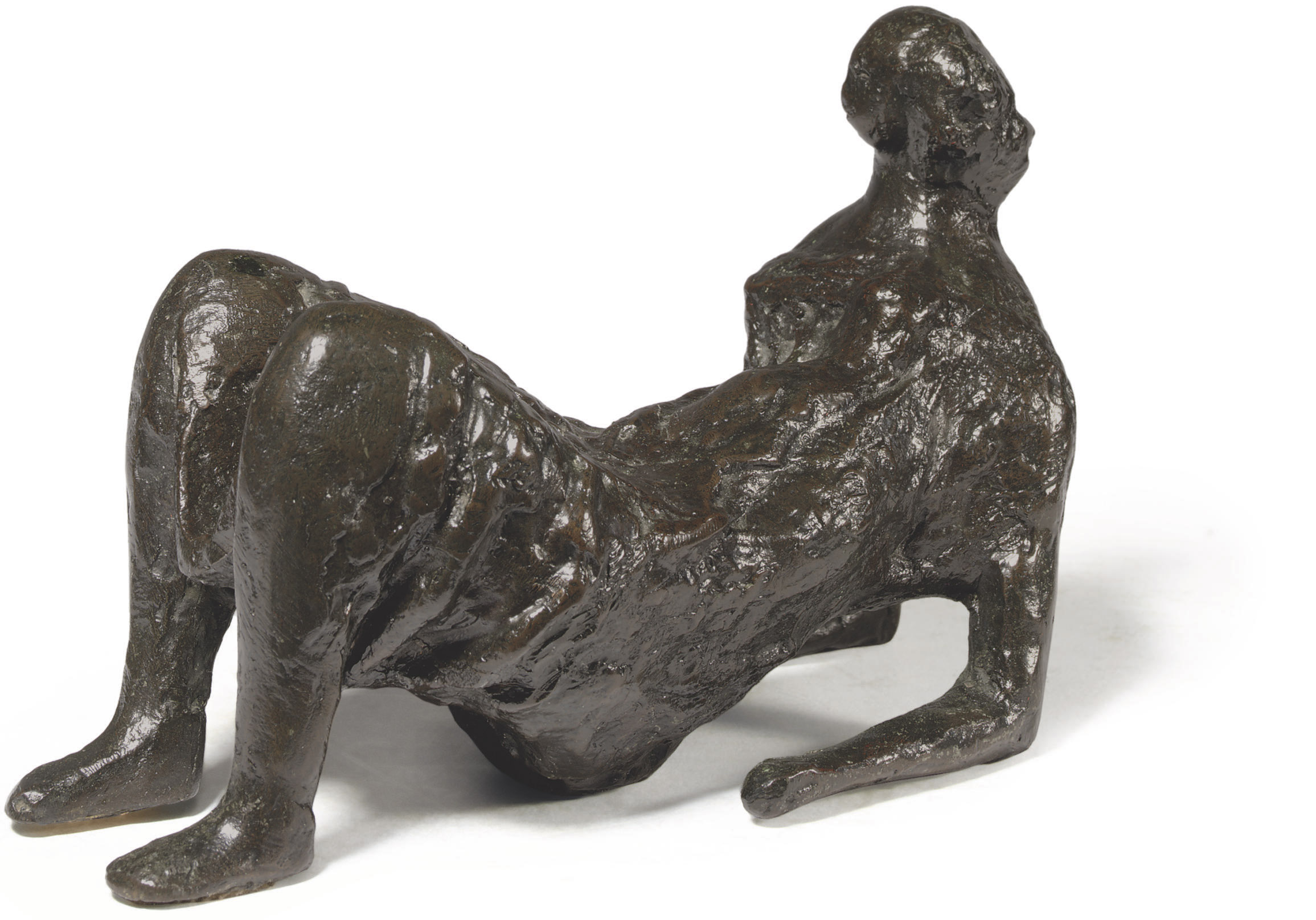 Maquette for Draped Reclining Figure 
