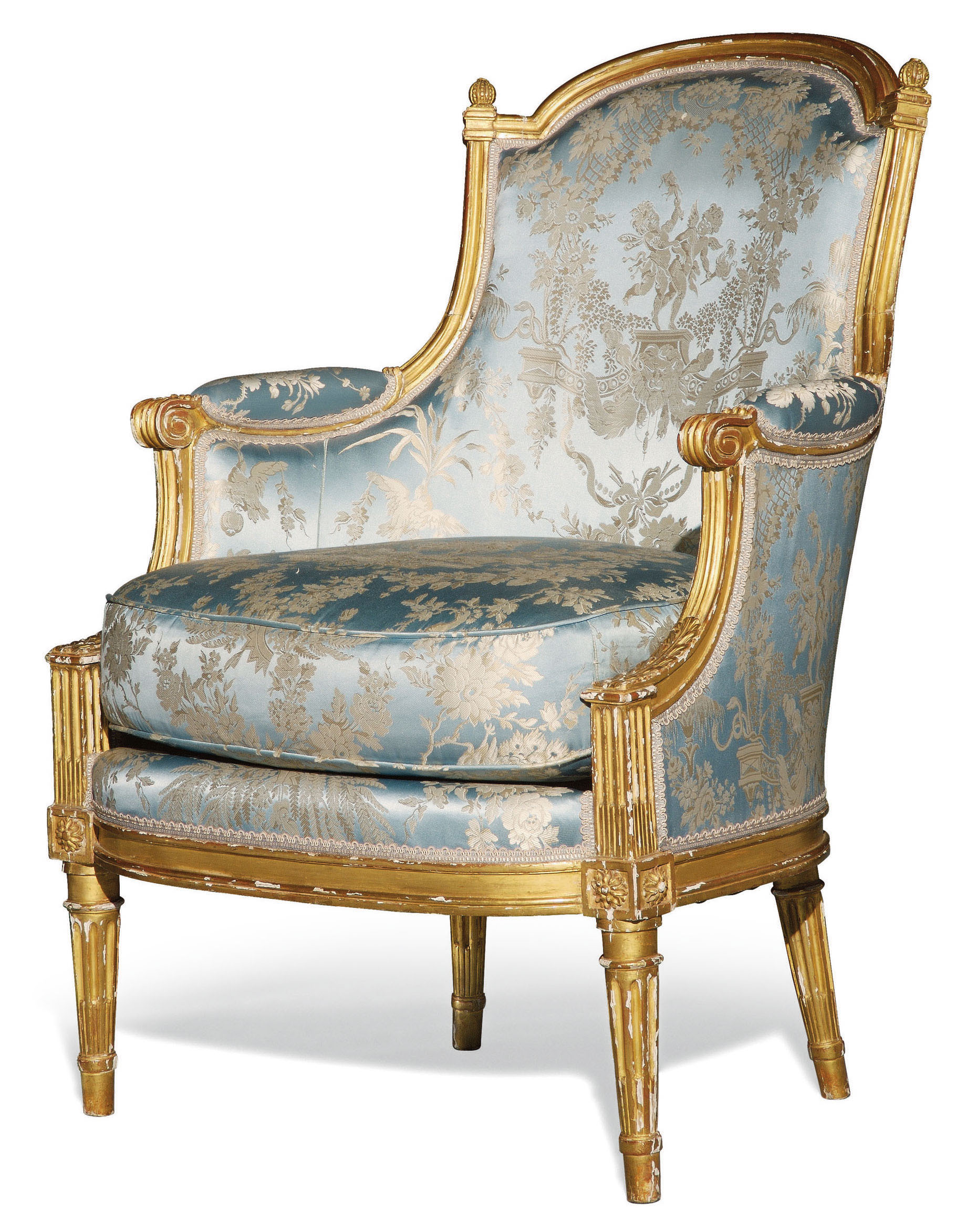 Кресло Bergere Royal Louis XVI кресло Бержер