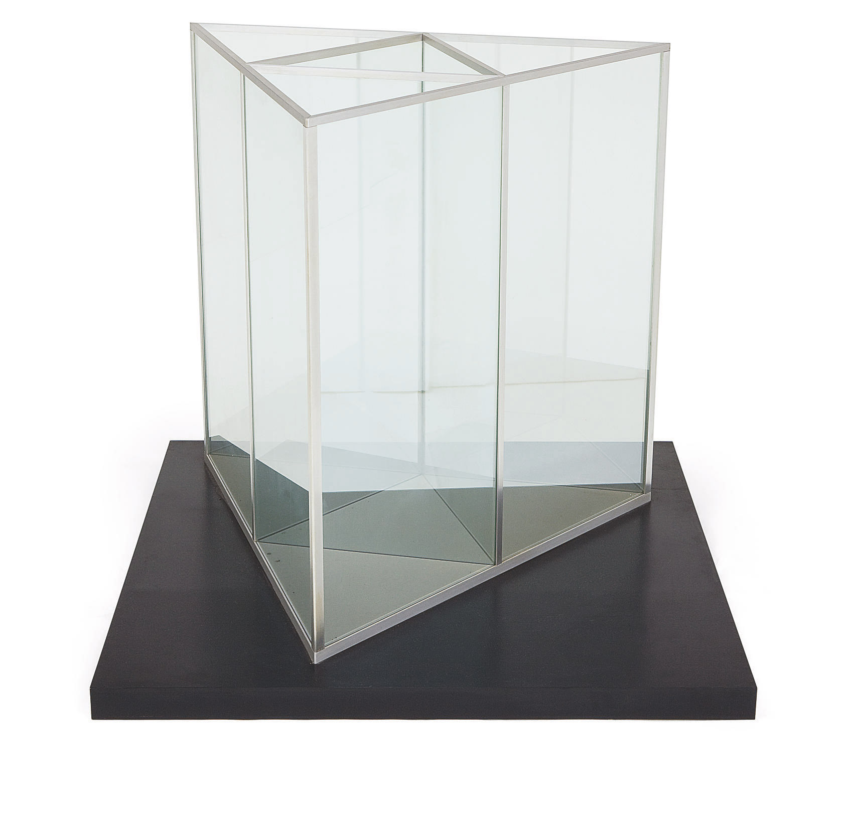 Solid Triangle within Solid Triangle 
