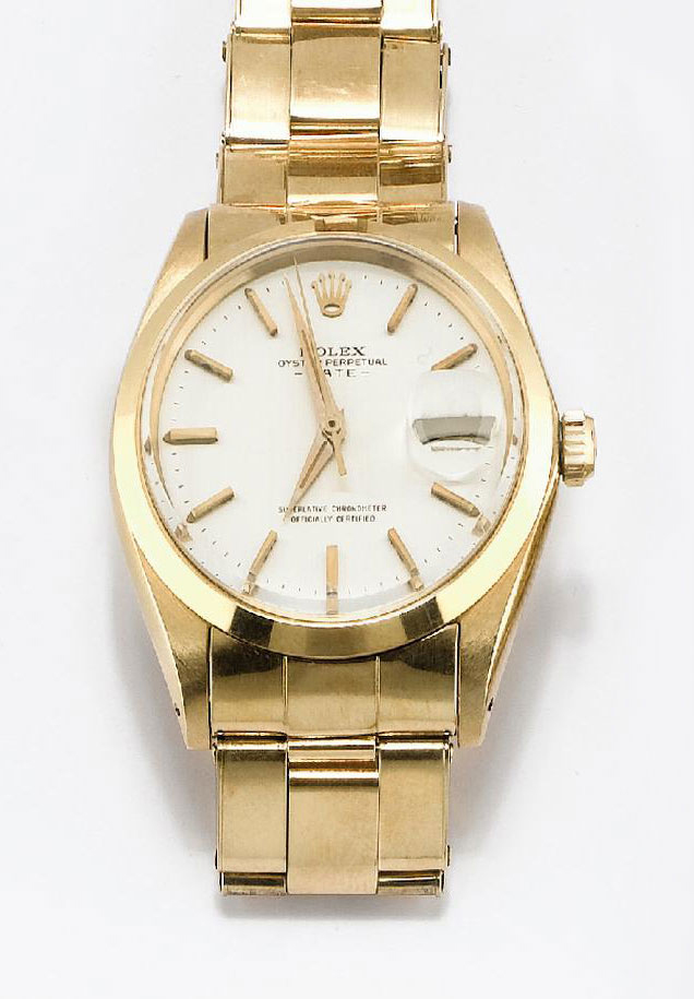 Orologio In Oro Rolex Oyster Perpetual Date