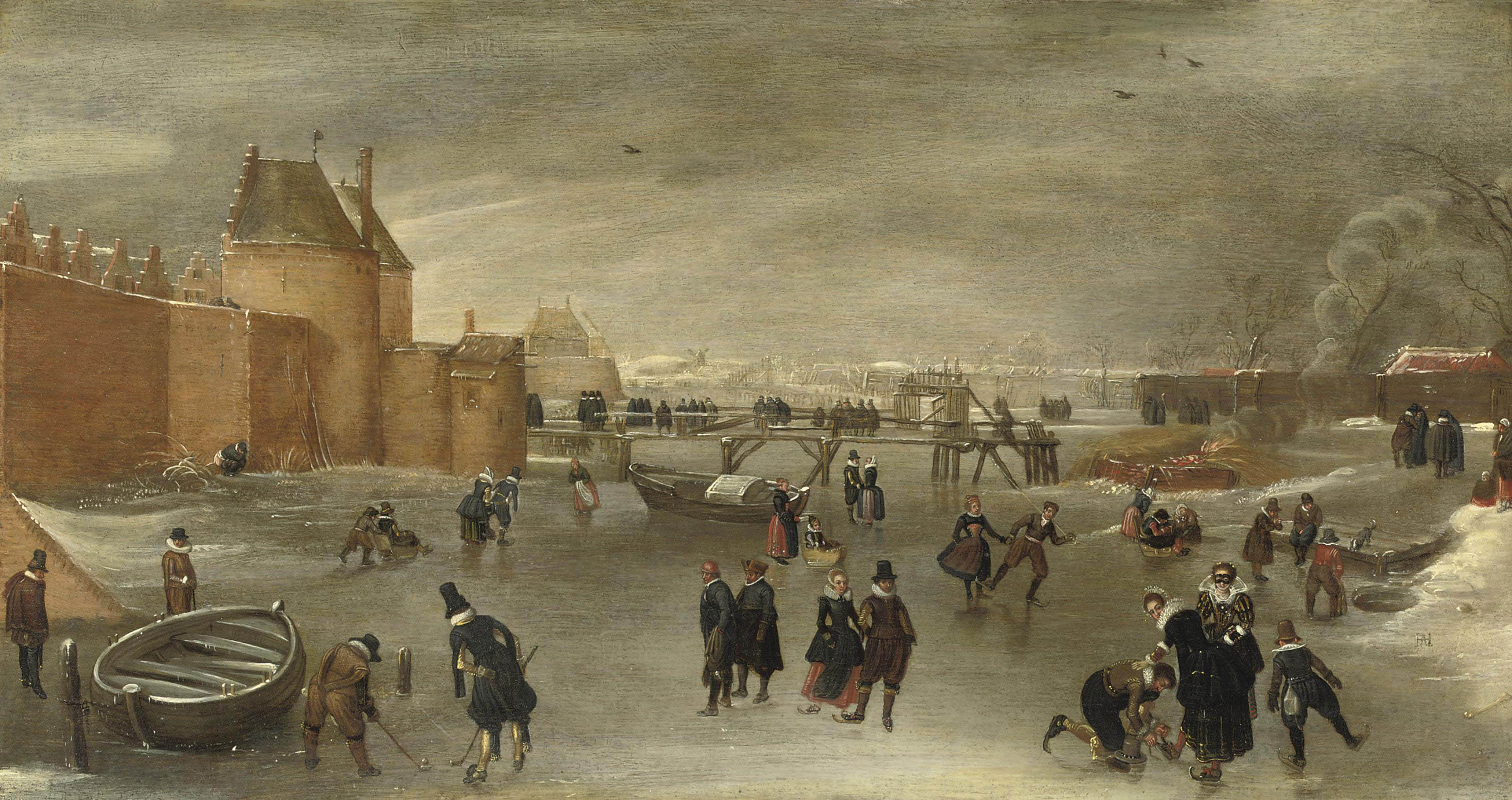 Studio of Hendrick Avercamp (Amsterdam 1585-1634 Kampen ...