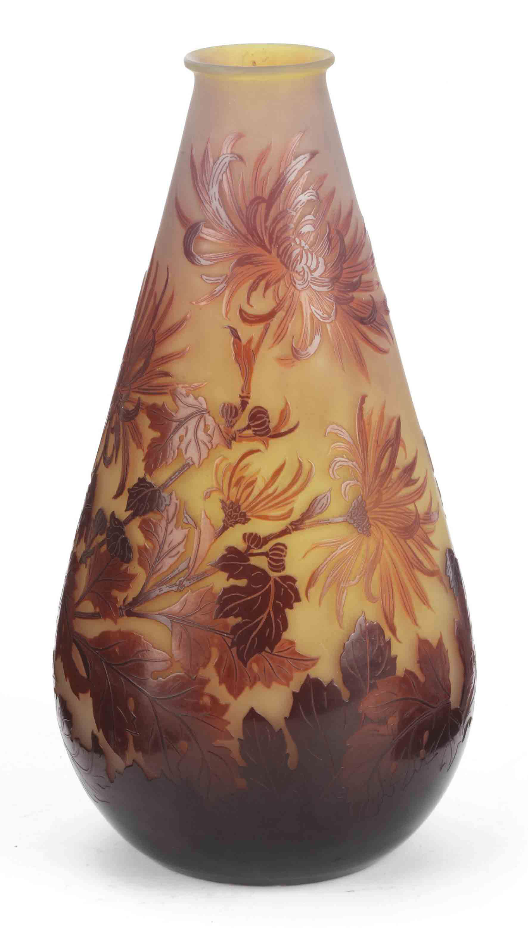 A French cameo glass vase , BY GALLÉ, CIRCA 1900 Christie's