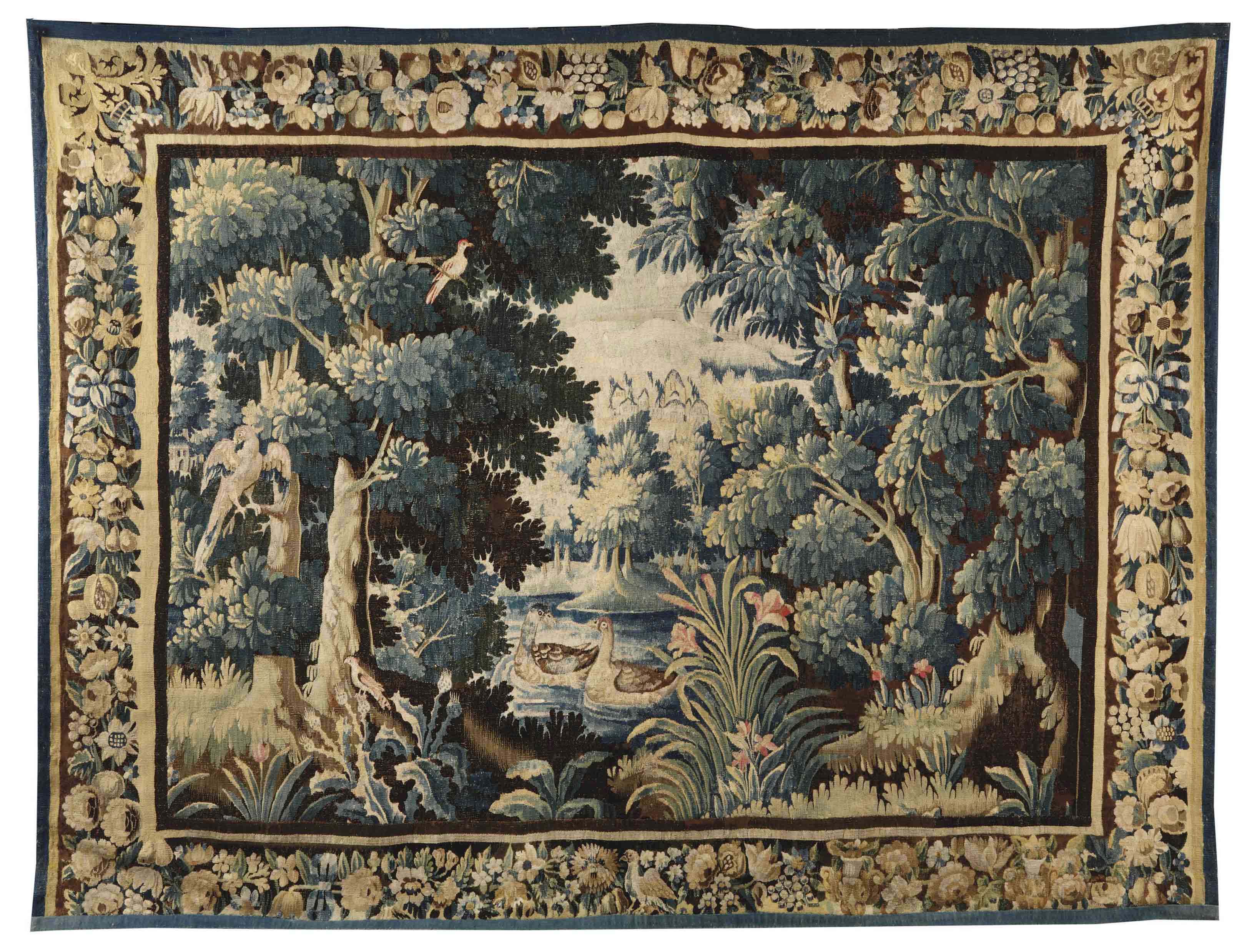 A FLEMISH VERDURE TAPESTRY , EARLY 17TH CENTURY Christie's