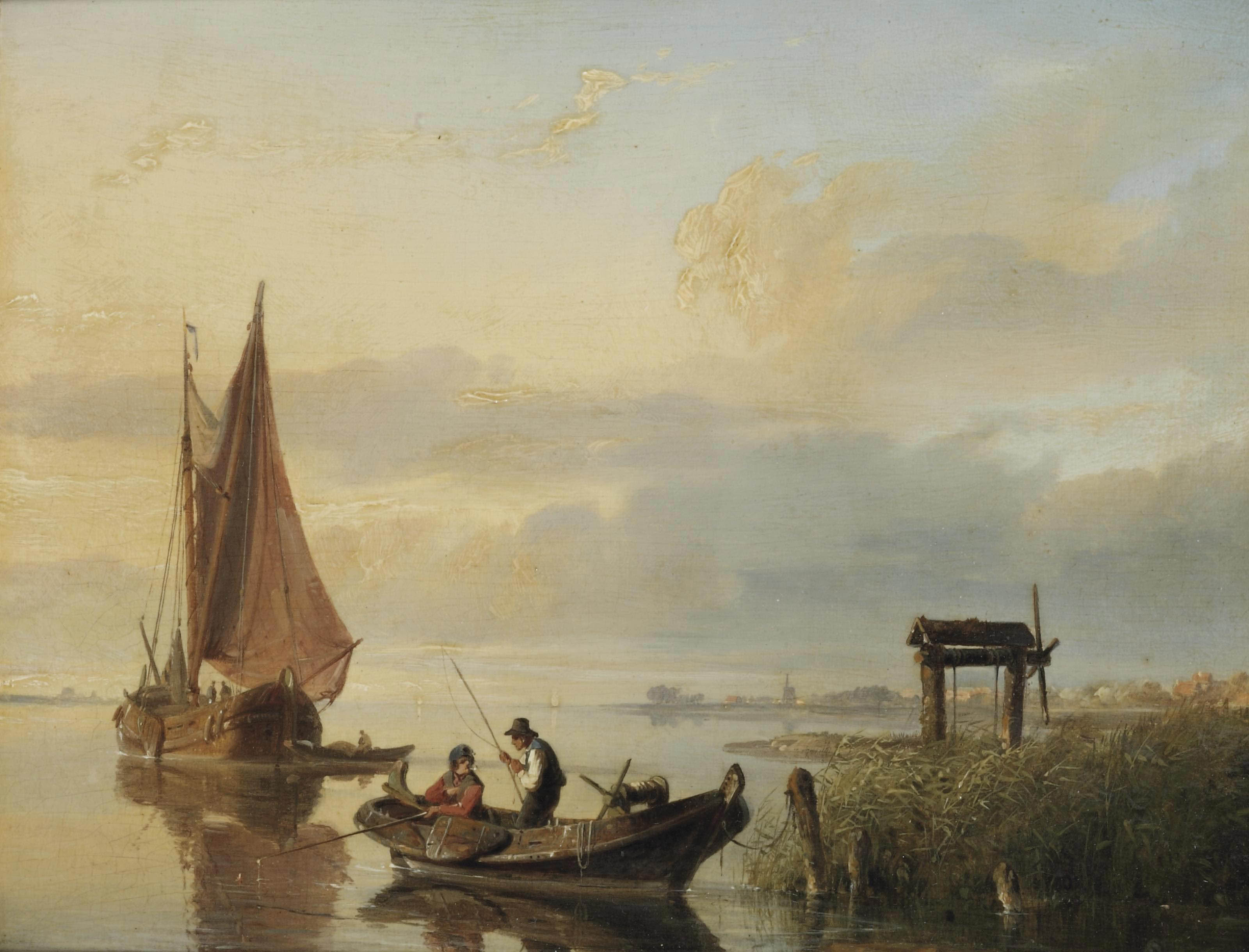 Cornelis Springer (Amsterdam 1817-1891 Hilversum)