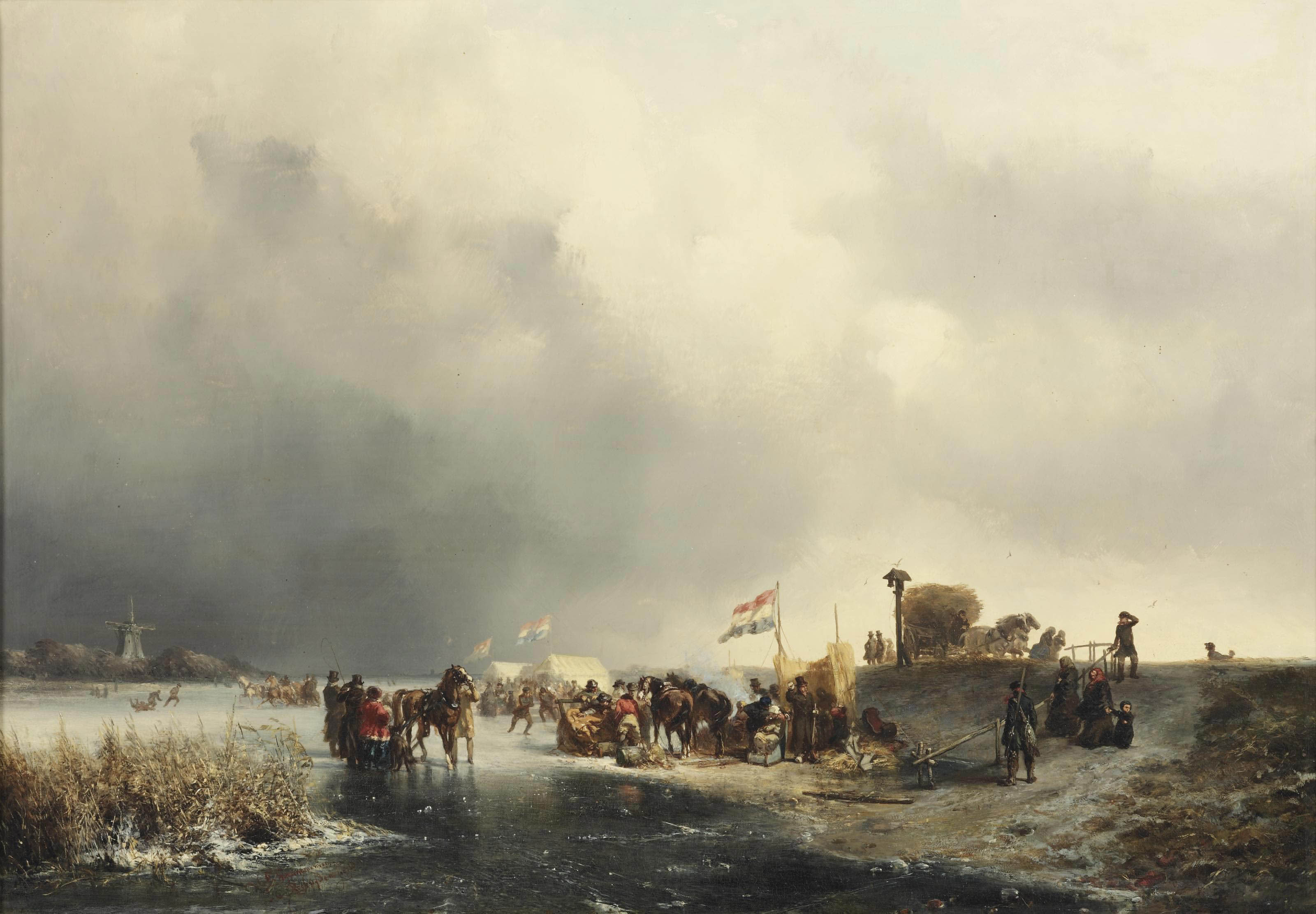 Johannes Franciscus Hoppenbrouwers (The Hague 1819-1866) and