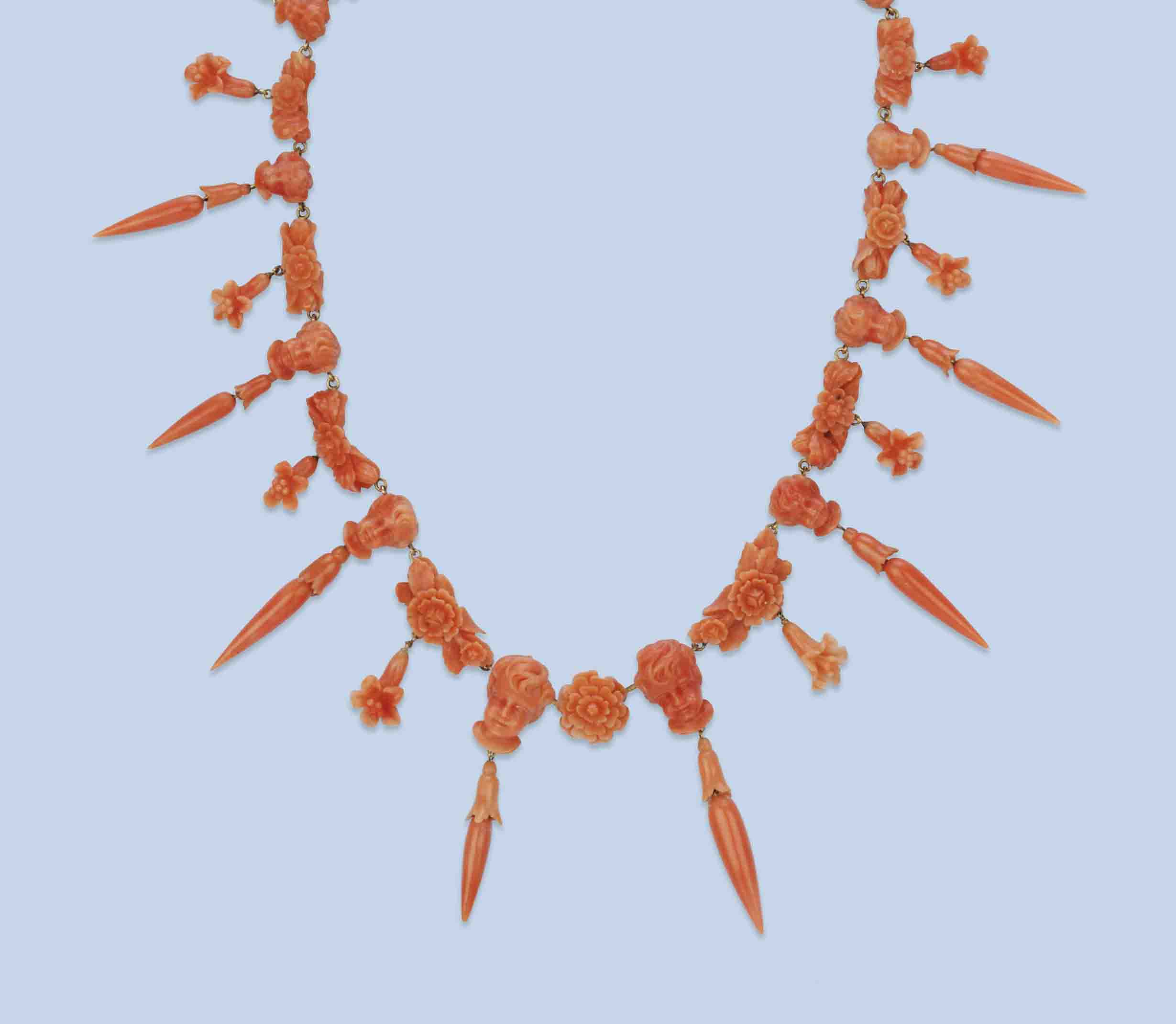 AN ANTIQUE CORAL NECKLACE Christie's