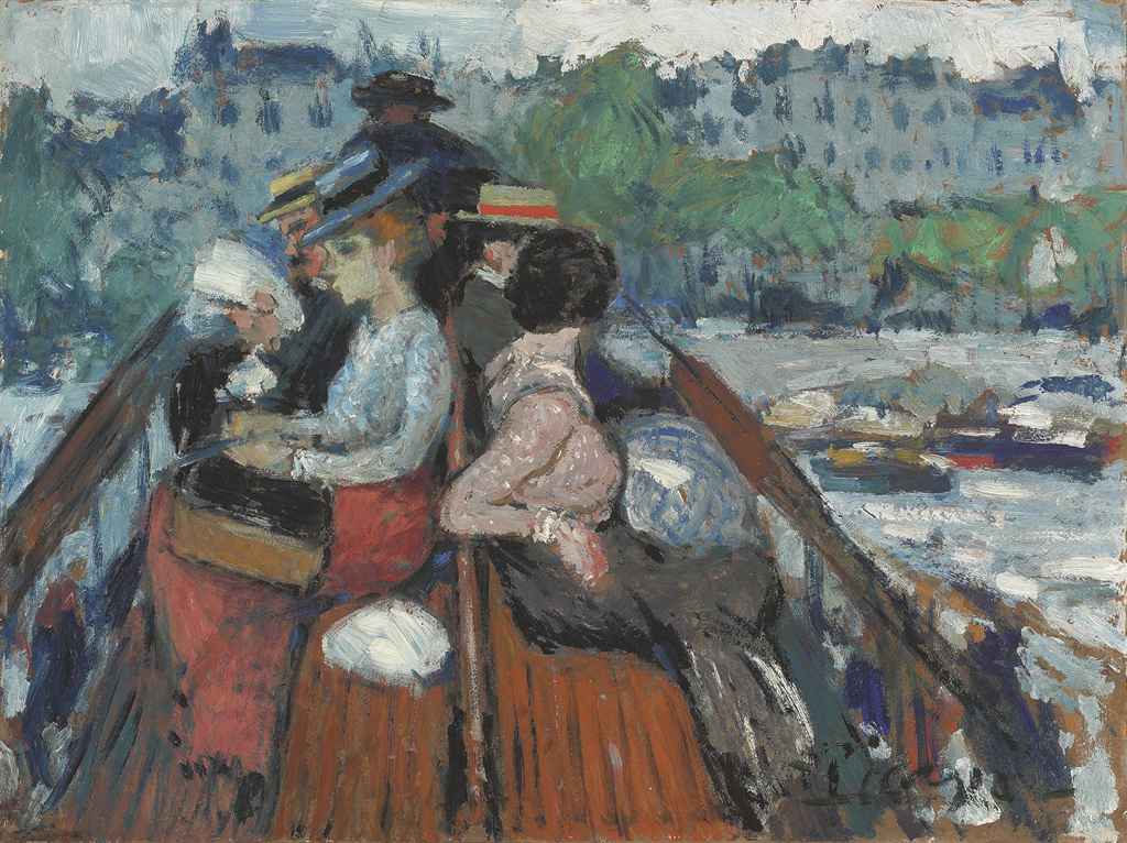 Pablo Picasso 1881 1973 Sur L Imperiale Traversant La Seine